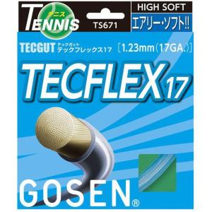 GOSEN ゴーセン 「テックガット テックフレックス17 ts671」硬式テニスストリング ガット｜kpi