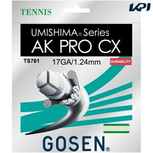 GOSEN ゴーセン 「ウミシマ AKプロCX16」TS760 硬式テニスストリング