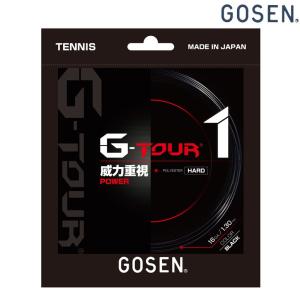 GOSEN ゴーセン 「G-TOUR1 ジーツアー1  16GA TSGT10」 硬式テニスストリング ガット｜kpi