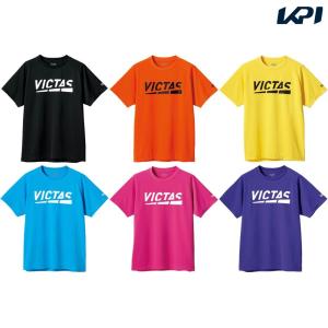 ヴィクタス VICTAS 卓球ウェア ユニセックス PLAY LOGO TEE TSP632101 2021｜kpi