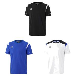 アンブロ UMBRO サッカーウェア メンズ 半袖プラクティスシャツ UUUVJA55 2023SS｜kpi