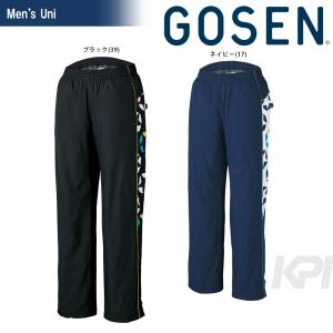 テニスウェア ユニセックス ゴーセン GOSEN ウィンドウォーマーパンツ（裏起毛）