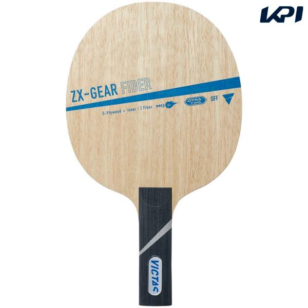 ヴィクタス VICTAS 卓球ラケット  攻撃用シェークハンドラケット ZX-GEAR FIBER ...