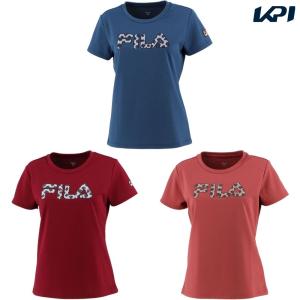 フィラ FILA テニスウェア レディース アップリケTシャツ VL2563 2022FW 9月上旬発売予定 予約