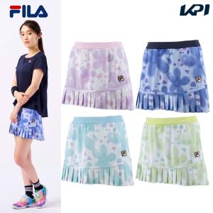 フィラ FILA テニスウェア レディース 総柄スコート VL2582