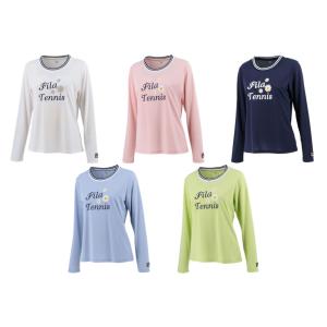 フィラ FILA テニスウェア レディース ロングスリーブシャツ