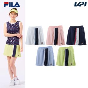 フィラ FILA テニスウェア レディース スコート VL2600 2023SS｜kpi