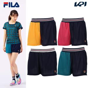 フィラ FILA テニスウェア レディース ショートパンツ VL2656 2023SS