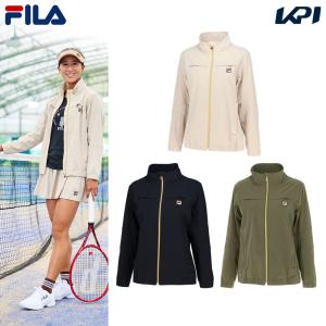 フィラ FILA テニスウェア レディース トラックジャケット VL2723 2023FW｜kpi