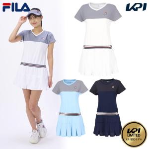 フィラ FILA テニスウェア レディース   ワンピース KPI限定コラボモデル VL2888 2024SS 『即日出荷』｜KPI