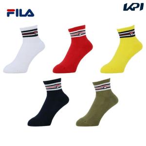 フィラ FILA テニスウェア  レディース ライン入リショート丈ソックス