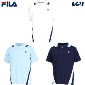 フィラ FILA テニスウェア メンズ   ゲームシャツ VM5695 2024SS「父の日キャンペーン・ソックスプレゼント対象」｜kpi