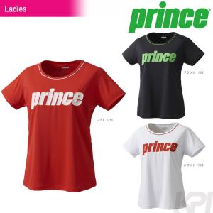 Prince プリンス 「レディース Tシャツ WL7094」テニスウェア「2017FW」[ポスト投函便対応]『即日出荷』｜kpi
