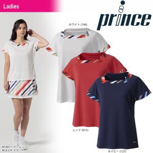 プリンス Prince テニスウェア レディース ゲームシャツ WL8071 2018SS[ポスト投函便対応]『即日出荷』｜kpi