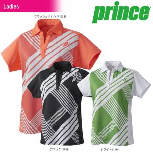 プリンス Prince テニスウェア レディース ゲームシャツ WL8145 2018SS [ポスト投函便対応]『即日出荷』｜kpi