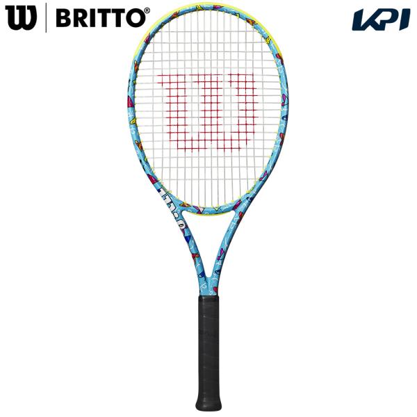 「ガット張り上げ済み」ウイルソン Wilson テニスラケット  ULTRA 100 V4 BRIT...