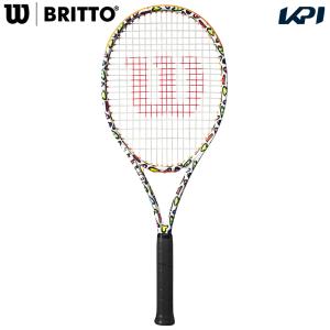 『即日出荷』「ガット張り上げ済み」ウイルソン Wilson テニスラケット  CLASH 100L V2 BRITTO HEARTS クラッシュ100L ロメロ・ブリットモデル WR128510F2