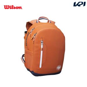 ウイルソン Wilson テニスバッグ・ケース  ROLAND GARROS TOUR BACKPACK ローランギャロス バックパック ツアー ラケット2本収納 WR8006601001 『即日出荷』｜kpi