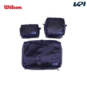 ウイルソン Wilson テニスバッグ バドミントンバッグ ケース  ONE BEAR TRAVEL BAG S/M/L NAVY トラベルバッグ 3点セット WR8008301001