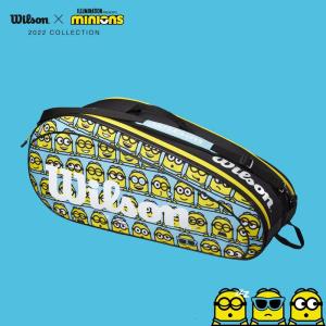 ウイルソン Wilson テニスバッグ・ケース  MINIONS 2.0 TEAM 6PK ミニオンズ ラケットバッグ 6本入 WR8020201001『即日出荷』