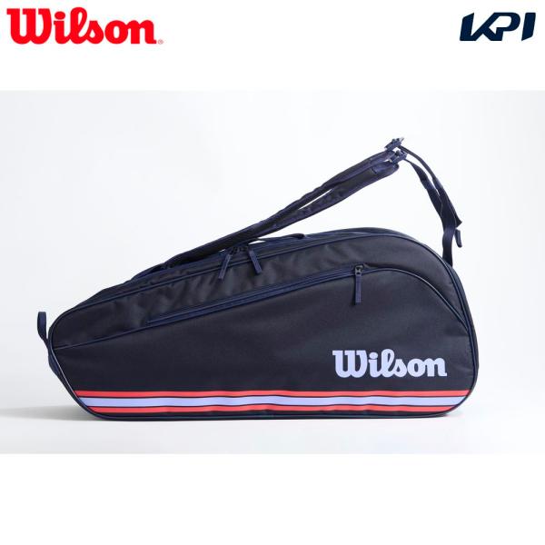 ウイルソン Wilson テニスバッグ・ケース    TEAM J 6PK NAVY チーム J ネ...