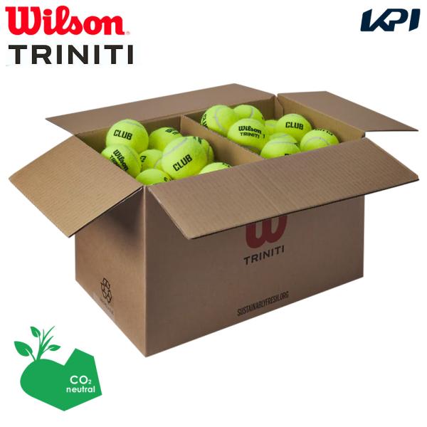「SDGsプロジェクト」ウイルソン Wilson テニス 硬式テニスボール TRINITI CLUB...
