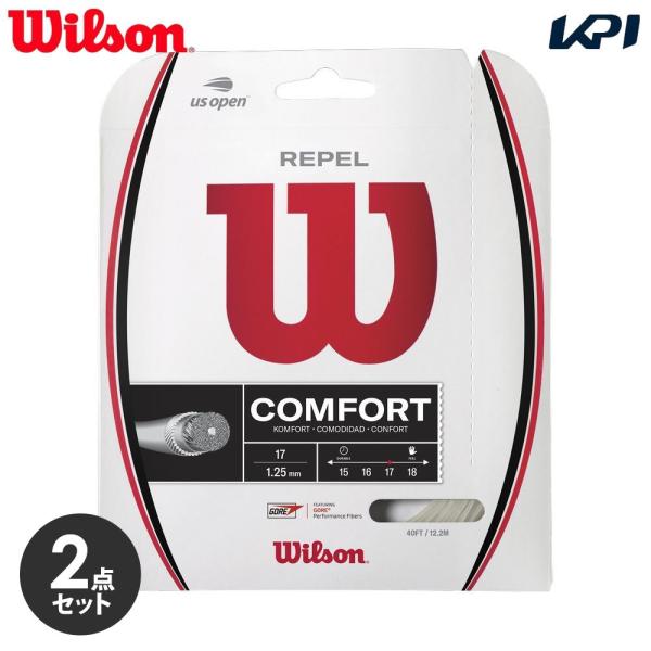 「2個セット」『即日出荷』ウイルソン Wilson テニスガット・ストリング    REPEL 17...
