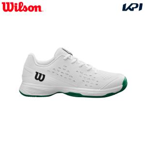 ウイルソン Wilson テニスシューズ ジュニア   RUSH PRO JR L White ラッシュプロ オールコート用 WRS335280U｜KPI