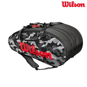 ウイルソン Wilson テニスバッグ・ケース  SUPER TOUR CAMO Edition スーパーツアー カモフラージュ CAMOUFLAGE ラケットバッグWRZ831814『即日出荷』｜kpi