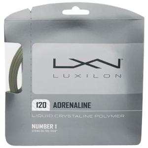 『即日出荷』 LUXILON ルキシロン 「ADRENALINE 120 アドレナリン 120 」硬式テニスストリング ガット｜kpi