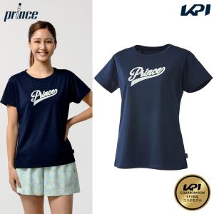 プリンス Prince テニスウェア レディース   Tシャツ KPI限定コラボモデル WS4066K 2024SS 『即日出荷』｜kpi