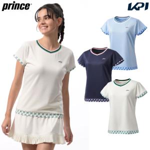 プリンス Prince テニスウェア レディース ゲームシャツ WS6071 2026SS