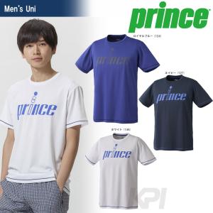 Prince プリンス 「Uni Tシャツ WU7024」テニスウェア「2017FW」[ポスト投函便対応]『即日出荷』｜kpi