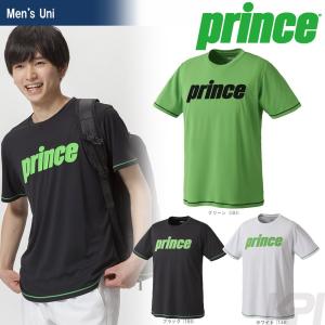 Prince プリンス 「Uni Tシャツ WU7031」テニスウェア「2017FW」[ポスト投函便対応]『即日出荷』｜kpi