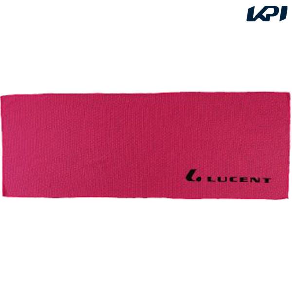 ルーセント LUCENT テニスタオル    ヒンヤリタオル ピンク XLE6031