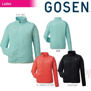 GOSEN ゴーセン 「レディース ライトウインドジャケット Y1701」テニスウェア「SSウェア」｜kpi