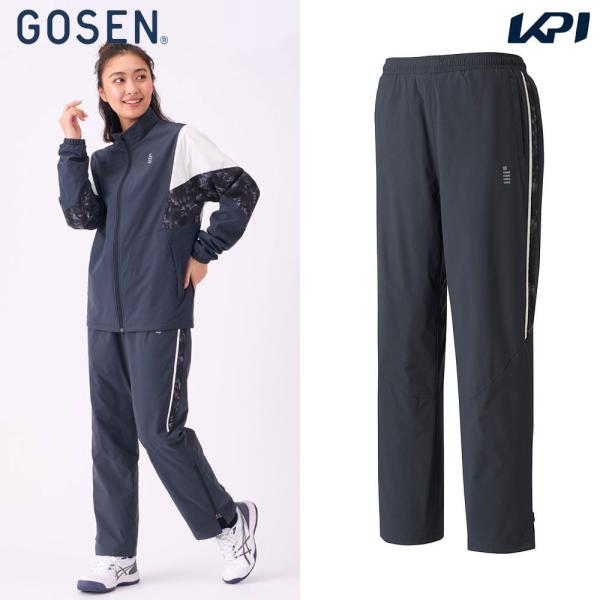 ゴーセン GOSEN テニスウェア ユニセックス   ウィンドウォーマーパンツ Y2442 2024...