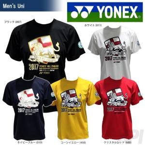 バドミントン ウェア メンズ  ヨネックス YONEX  ドライTシャツ YOB17001（全英オープンTシャツ）2017SS 2017新製品 [ポスト投函便対応]