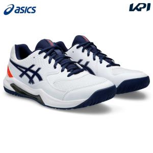 アシックス asics テニスシューズ メンズ   GEL-DEDICATE ゲルデディケート8 オールコート用 1041A408-102 『即日出荷』｜kpisports