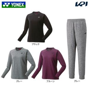 ヨネックス YONEX テニスウェア レディース   「上下セット」ロングスリーブＴシャツ 16667＋パンツ 68104 16667-68104-010 2023FW｜kpisports