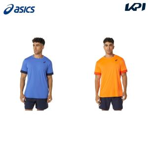 アシックス asics テニスウェア メンズ   ドライ半袖シャツ 2041A255- 2024SS｜kpisports