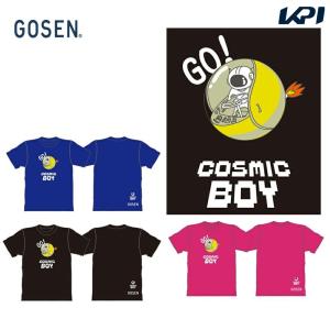 「ポスト投函便で送料無料」ゴーセン GOSEN テニスウェア ユニセックス 2021秋企画 コズミックボーイ テニス Tシャツ CPT07 2021FW｜kpisports