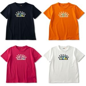 エレッセ Ellesse テニスウェア 人気ブランド レディース Ssロゴインティー Tシャツ ポスト投函便対応 ss Ew