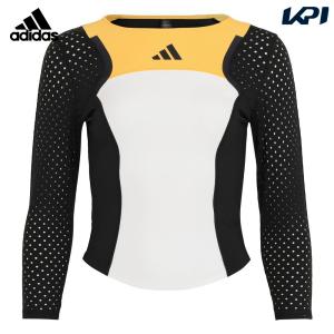 アディダス adidas テニスウェア レディース   3/4袖 Tシャツ PRO パリコレクション IKL69 2024SS｜kpisports