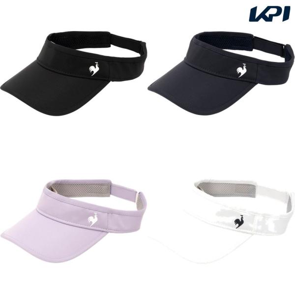 ルコック le coq sportif テニスキャップ・バイザー レディース   FAN AIRサン...