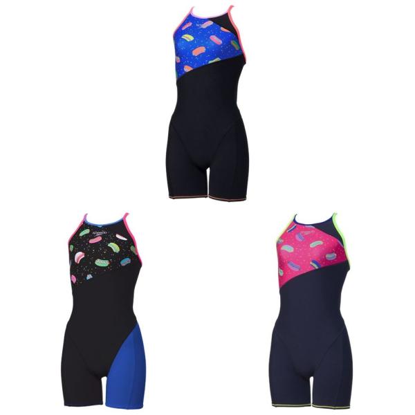 スピード Speedo 水泳水着 レディース   ホットドッグターンズショートニースキン / HOT...