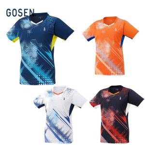 ゴーセン GOSEN テニスウェア レディース レディースゲームシャツ T2145 2021FW｜kpisports