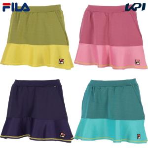 フィラ FILA テニスウェア レディース スコート VL2711 2023FW｜kpisports