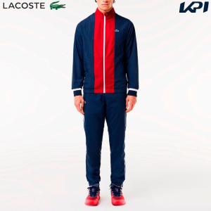 ラコステ LACOSTE テニスウェア メンズ   『ダニール・メドベージェフ』バイカラートラックスーツ WH7581-99-IRZ 2024SS 『即日出荷』｜kpisports