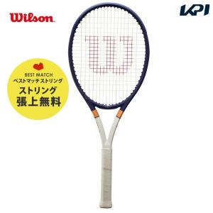 「ベストマッチストリングで張り上げ無料」ウイルソン Wilson 硬式テニスラケット ULTRA 100 V3.0 RG 2021 ウルトラ 100 ローランギャロス  WR068411U｜kpisports